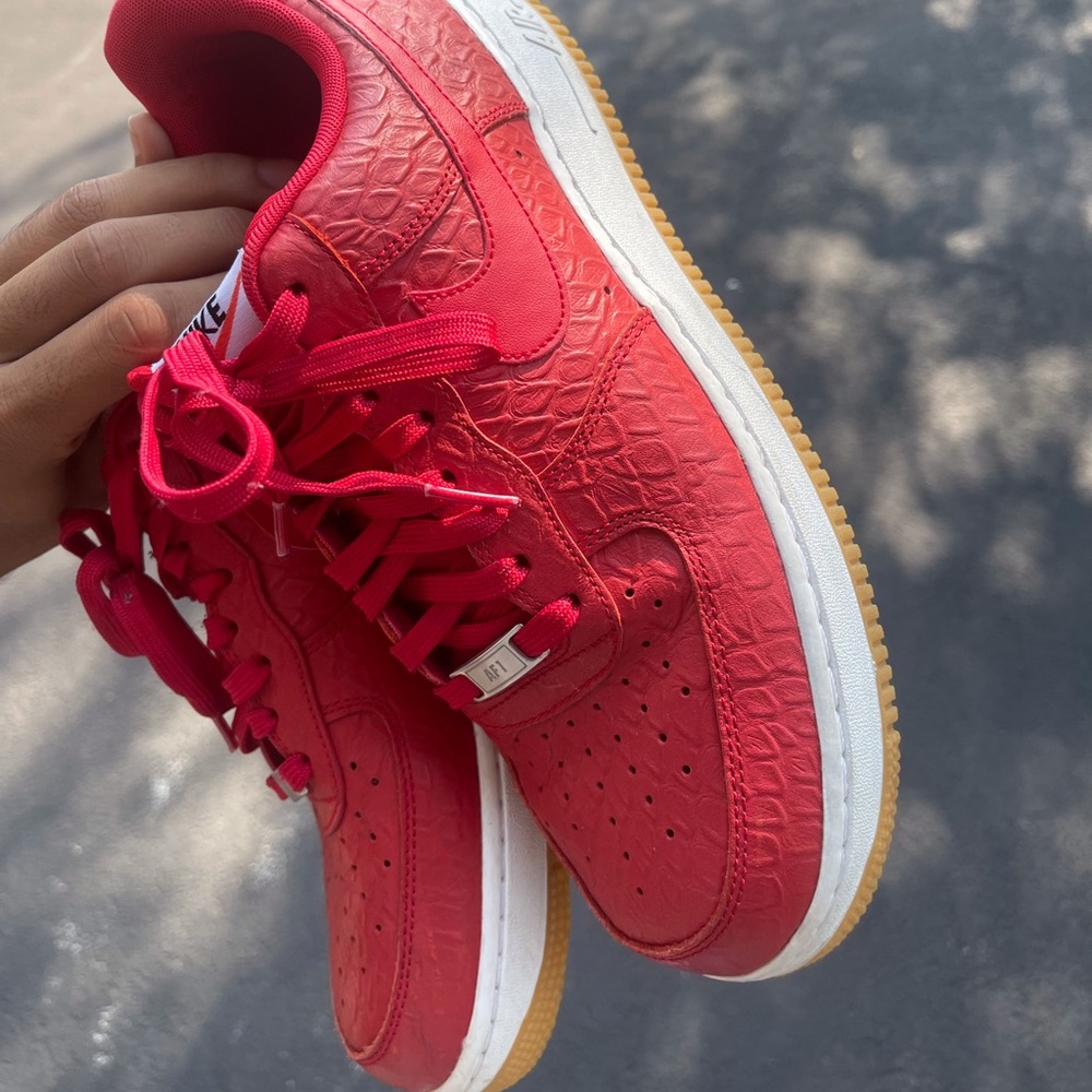 Nike Air Force 1 ‘07 Red Python